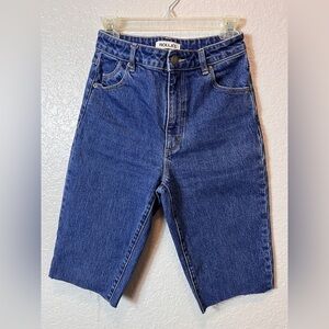 Rolla's Blue Jean Jorts High-Waisted sz 26
